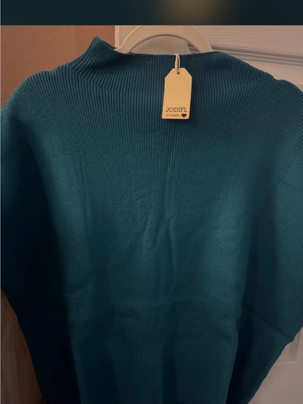 Jodifl teal sweater L